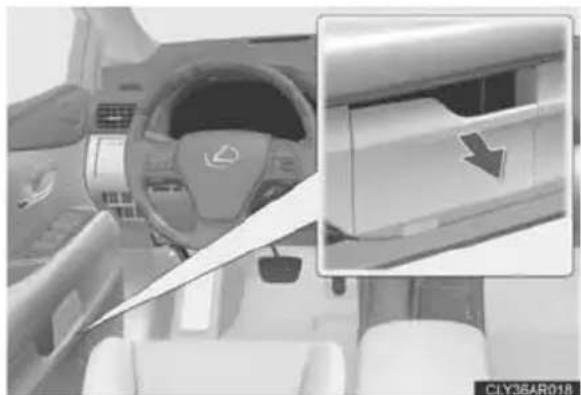 LEXUS RX 350 (2006) - Pudeļu turētāji / durvju kabatas - 1