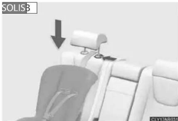 LEXUS RX 350 (2006) - Bērnu drošības sistēmas ar augšējo saiti - 3