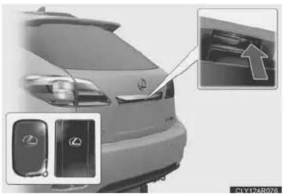 LEXUS RX 350 (2006) - Aizmugures durvju atslēgšana un slēgšana - 2