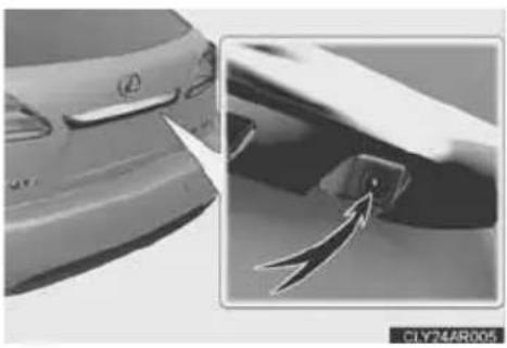 LEXUS RX 350 (2006) - - Atpakalskata uzraudzības sistēmas kamera - 1