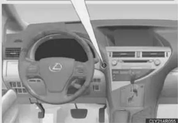 LEXUS RX 350 (2006) - Slēdža "ENGINE START STOP" režīmu maiņa - 2