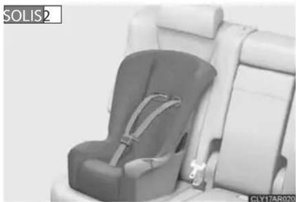LEXUS RX 350 (2006) - Uz priekšu vērsts – Bērnu sēdeklītis - 2