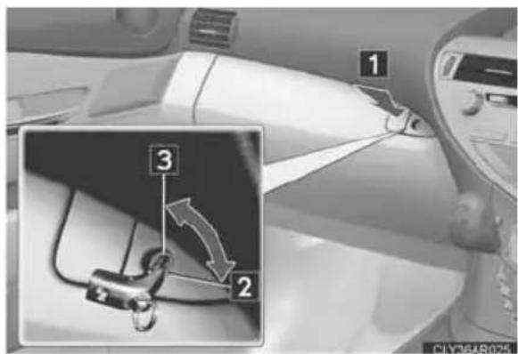 LEXUS RX 350 (2006) - Cimdu nodalijums - 2