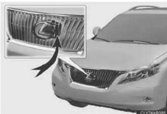 LEXUS RX 350 (2006) - Radara sensors - 1