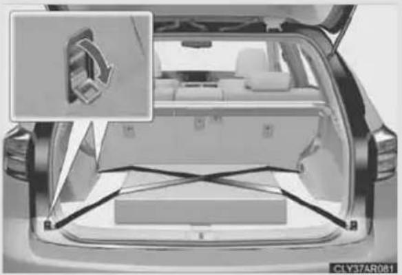LEXUS RX 350 (2006) - Bagāžas nodalījuma elementi - 1