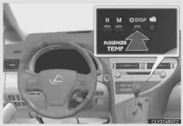 H M DISP PASSENGER TEMP CLY37AR072