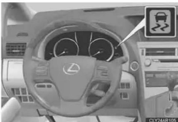 LEXUS RX 350 (2006) - Kad VSC/TRC darbojas - 1