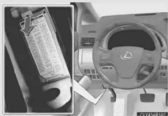 LEXUS RX 350 (2006) - Drošinātāju pārbaude un maiņa - 2