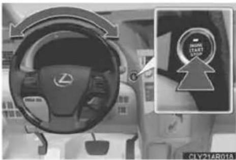 LEXUS RX 350 (2006) - ■ Ja stūres blokētāji nevar atslēgt - 1