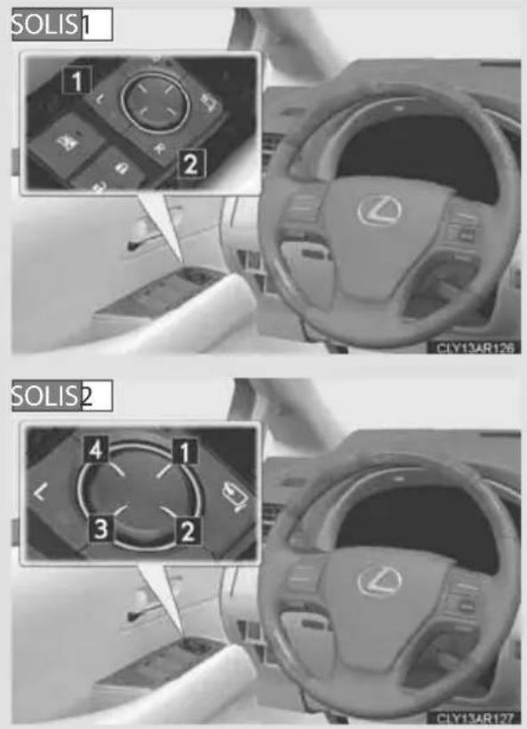 LEXUS RX 350 (2006) - Sānu atpakalskata spoguļi - 1