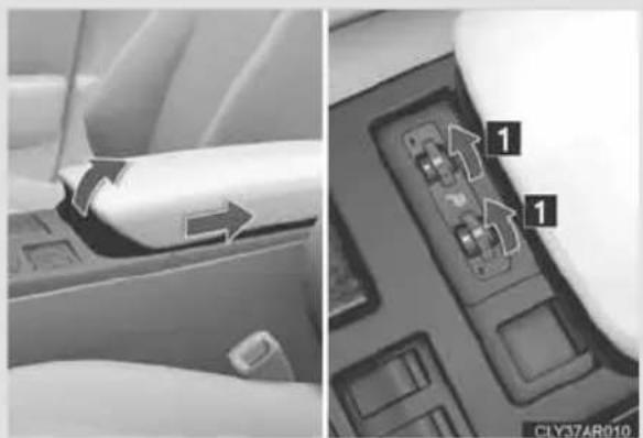 LEXUS RX 350 (2006) - Sēdekļu sildītāji un ventilatori \* - 1