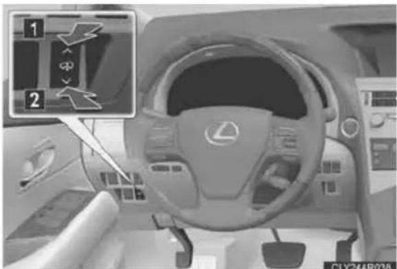 LEXUS RX 350 (2006) - ■ Augstuma izvēles slēdzis - 1