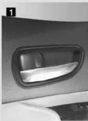LEXUS GS 450h (2006) - 1-3. Durvju un bagāžas nodalijuma atvēršana, aizvēršana un aizslēgšana Durvis - 2