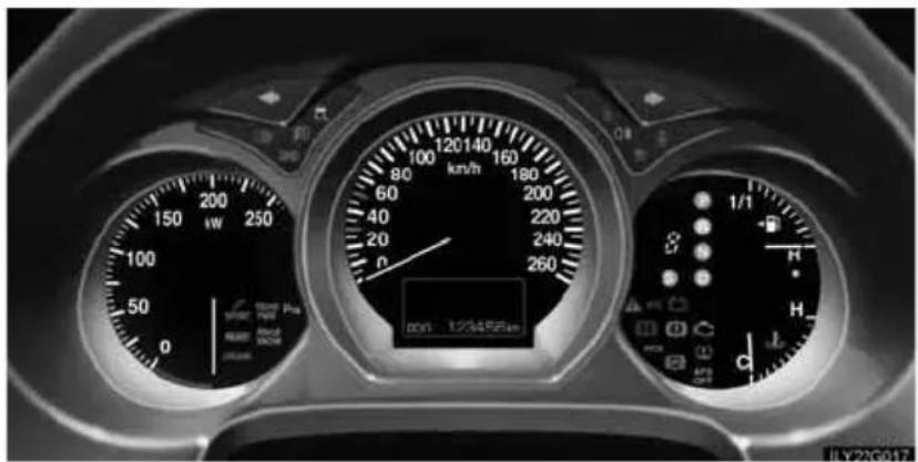 120/140 160 km/h 80 180 60 200 40 220 20 240 260 0 250 150 100 50 0 H- 1/1 H- 123458m 000 123458m JLY22G417