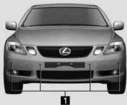 LEXUS GS 450h (2006) - Sensoru veidi - 1