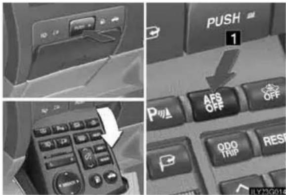 PUSH 1 AFS OFF OFF ODO TRIP RES ILY23G014