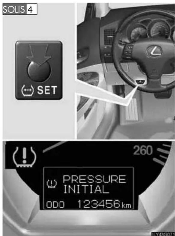 SOLIS 4 SET PRESSURE INITIAL 000 123456 km 260 II Y43G071