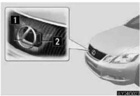 LEXUS GS 450h (2006) - Radara sensors un radiatora reste - 1