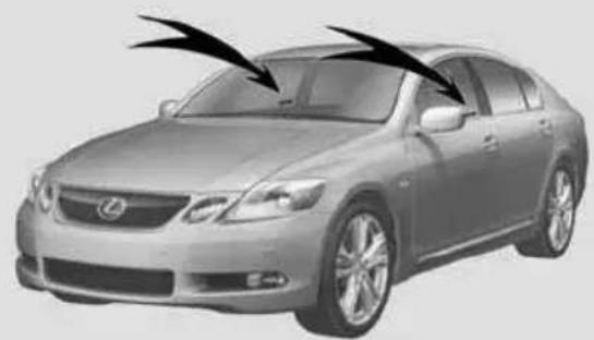 LEXUS GS 450h (2006) - Dubultās slēgšanas sistēma (ja aprikots) - 1