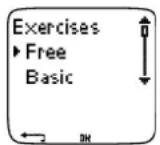 POLAR RS800CX GPS - Trainingstypen - 1