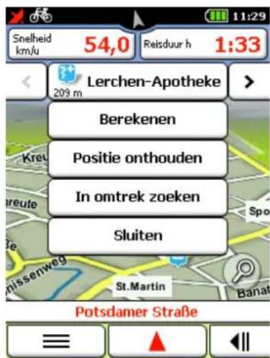 Snelheid km/u 54,0 Reisduur h 1:33 209 m Lerchen-Apotheke > Berekenen Positie onthouden In omtrek zoeken Sluiten Potsdamer Straße