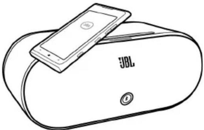 JBL PowerUp MD-100W - De luidspreker via NFC koppelen - 1