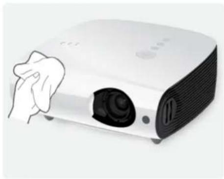 SAMSUNG L255 - De binnenkant van de projector reinigen - 1