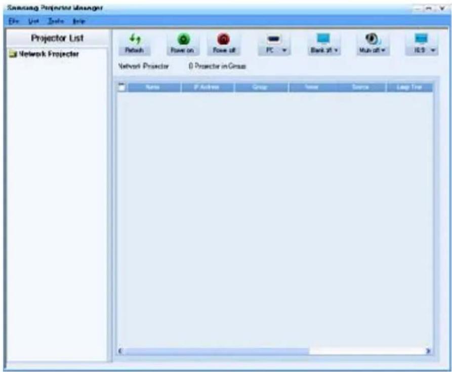 SAMSUNG L255 - 3-6-2. Projectorbeheer door middel van computersoftware - 2