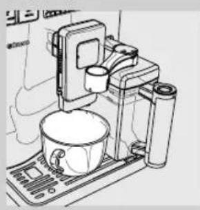 PHILIPS Saeco Energica Focus - Instelling hoeveelheid cappuccino - 2