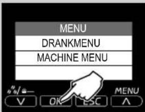 MENU DRANKMENU MACHINE MENU