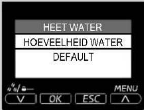 PHILIPS Saeco Energica Focus - Programmering van heet water - 3