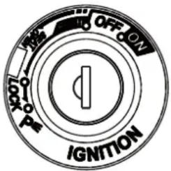 OFF ON IGNITION