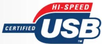 HI-SPEED CERTIFIED USB™