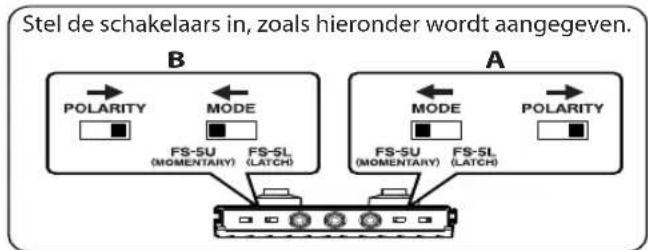 ROLAND VS-100 - Voetschakelaars aansluiten - 3