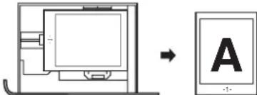 SHARP MX-C380P - Voorbeeld: plaatsingsstand van geperforeerd papier, briefhoofdpapier en voorbedrukt papier - 5