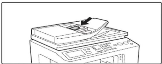 SHARP MX-C380P - Draai de kaart om en druk op [STARTEN KLEUR] of [STARTEN ZWART-WIT] om de achterzijde van de kaart te scannen. - 7