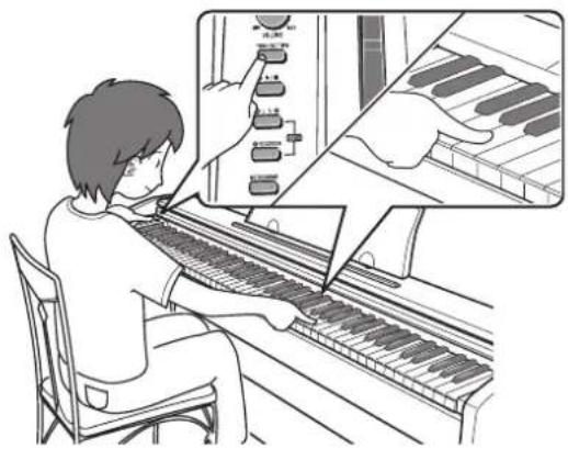 CASIO PX-720C - TONE/SETTING toets - 1
