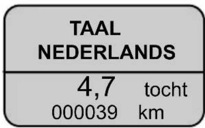 TAAL NEDERLANDS 4,7 tocht 000039 km