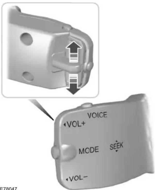 VOICE VOL+ MODE SEEK VOL- E78047
