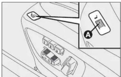 ALFA ROMEO Spider (2009) - De bedieningsorganen voor het verstellen van de stoel zijn: - 1