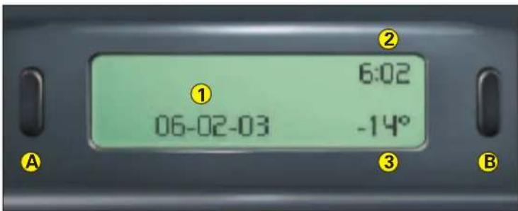 CITROEN C5 (2003) - MULTIFUNCTIONEEL DISPLAY - 1