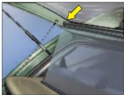 CITROEN C5 (2003) - Zonneklep met make-upspiegel met verlichting - 1