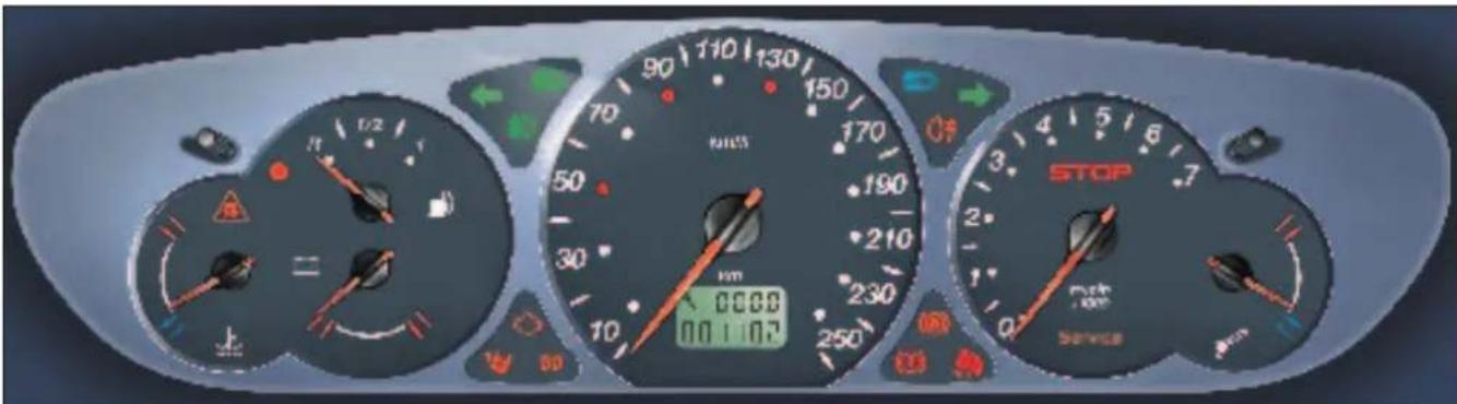 CITROEN C5 (2003) - CONTROLELAMPJES - 2