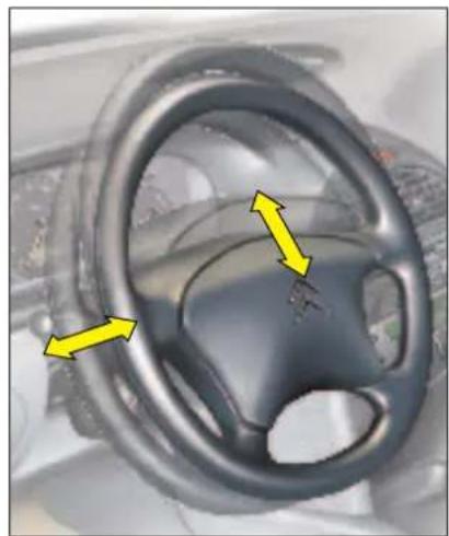 CITROEN C5 (2003) - Verstellen in de lengterichting - 2