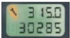 CITROEN C5 (2003) - Als de kilometerstand voor de onderhoudsbeurt is overschreden: - 4