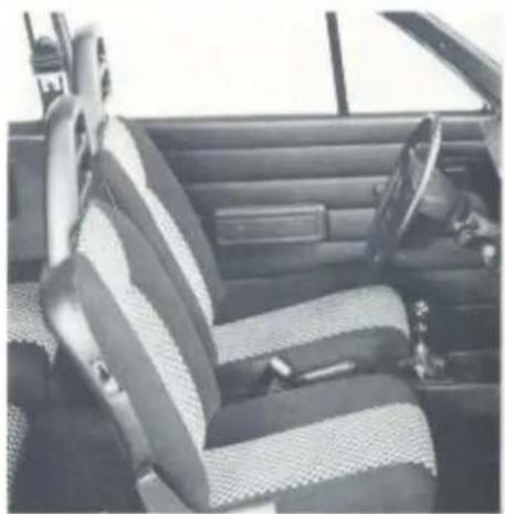 VOLVO 343 (1981) - onderhoud veiligheidsgordels - 2