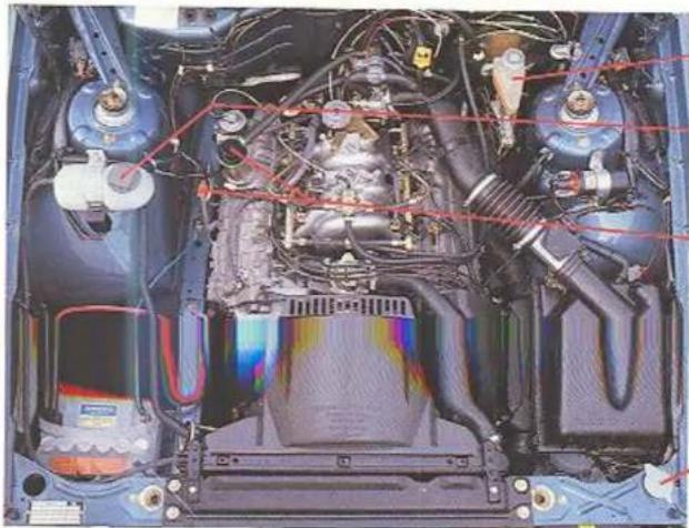 VOLVO 760 (1987) - Dit moet u altijd bij tanken controleren: - 1