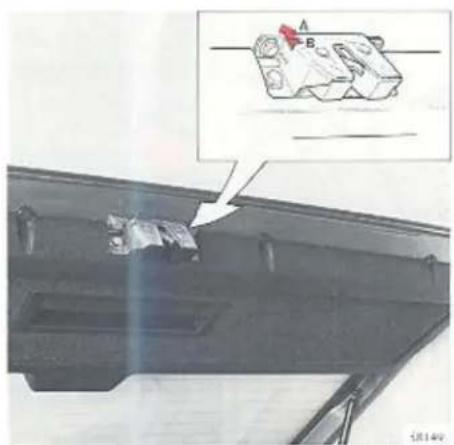 VOLVO 760 (1987) - Kinderveiligheidsslot Achterklep, 5-deurs - 1