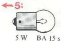 VOLVO 760 (1987) - Gloeilamp in een hoeklicht vóór vervangen - 5