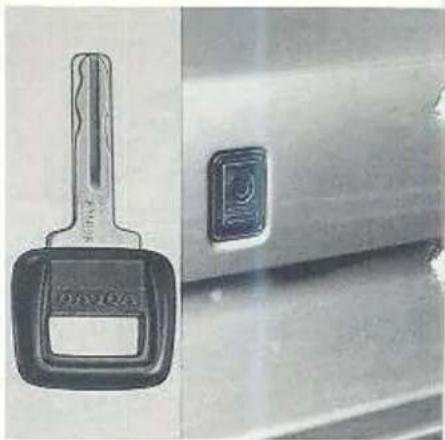 VOLVO 760 (1988) - Portieren op slot en van het slot doen - 1